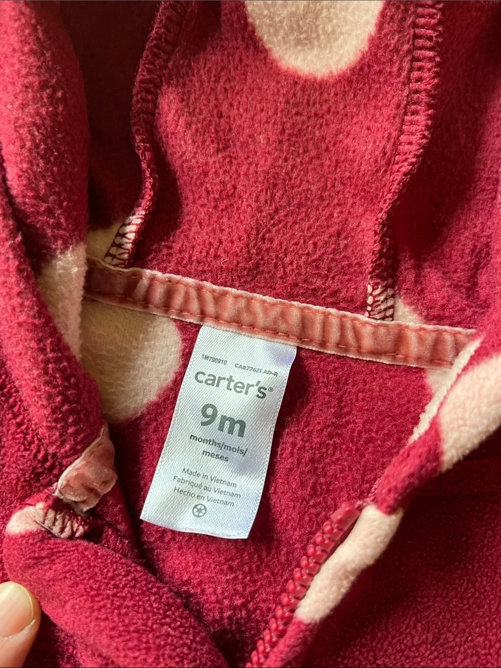 Carters carter’s fleece